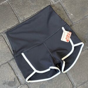 Free People movement Island Time shorts black size XS NWT